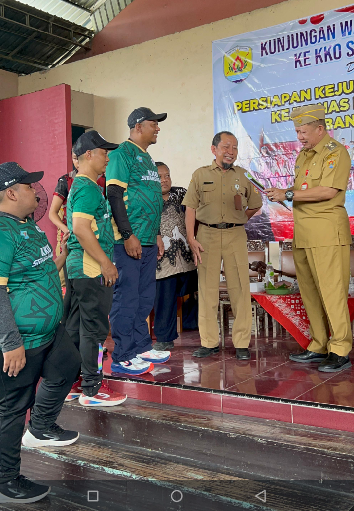 Wakil Bupati Grobogan dr. Bambang Pujiyanto, M.Kes Melakukan Kunjungan Kerja Ke SMA Negeri 1 Grobogan